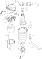 DEWALT Ersatzteile DW618M Typ: 1 QU