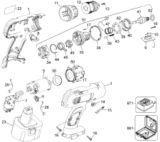 DEWALT Ersatzteile DW997K2 Typ: 5 QW