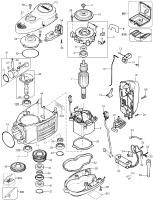 DEWALT Ersatzteile MEISSELHAMMER D25940K Typ: 1 QU