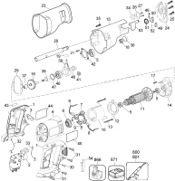 DEWALT Ersatzteile SCHNITTSÄGE DW938K Typ: 2 QW