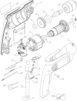 DEWALT Ersatzteile D21008L Typ: 1 XW