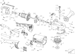 DEWALT Ersatzteile D28497 Typ: 1 QU