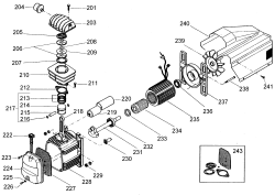 DEWALT Ersatzteile KOMPRESSOR D55152 Typ: 1 QU