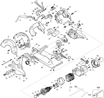 DEWALT Ersatzteile KREISSGE DW65 Typ: 1 QS