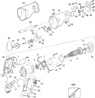 DEWALT Ersatzteile SÄBELSÄGE 000079 Typ: 1 QW