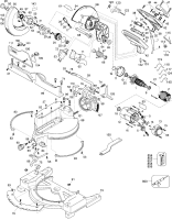 DEWALT Ersatzteile GEHRUNGSSÄGE DW705 Typ: 3 QS