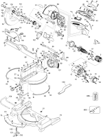 DEWALT Ersatzteile GEHRUNGSSÄGE DW705 Typ: 8 QU