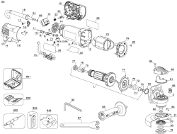 DEWALT Ersatzteile D28402 Typ: 1 QU
