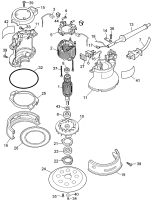 DEWALT Ersatzteile EKZENT.SCHLEIFER DW420 Typ: 2 QU