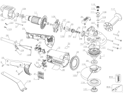 DEWALT Ersatzteile D28474C Typ: 3 QU