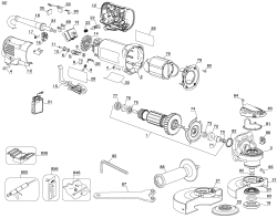 DEWALT Ersatzteile D28144 Typ: 1 QU