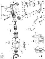 DEWALT Ersatzteile MEISSELHAMMER D25890K Typ: 1 QU