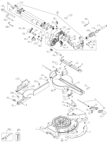 DEWALT Ersatzteile GEHRUNGSSÄGE DW712 Typ: 2 QU