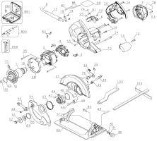 DEWALT Ersatzteile KREISSGE DW367 Typ: 1 QU