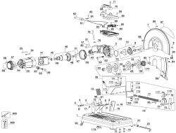 DEWALT Ersatzteile SCHROTSÄGE D28715 Typ: 1 QU