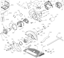 DEWALT Ersatzteile DW369CSK Typ: 3 QU