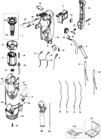 DEWALT Ersatzteile DREHHAMMER D25313K Typ: 1 QU