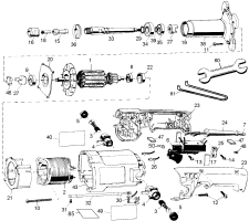DEWALT Ersatzteile FORMSCHLEIFER DW888 Typ: 3 QU