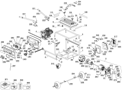 DEWALT Ersatzteile GENERATOR DG6300B Typ: 1 QU
