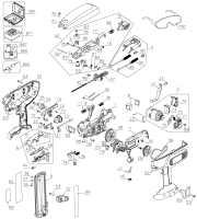 DEWALT Ersatzteile DC608B Typ: 1 QU