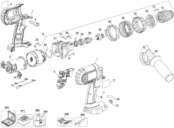 DEWALT Ersatzteile DC927KA Typ: 1 QU
