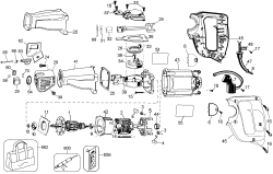 DEWALT Ersatzteile DW303MB Typ: 3 QU
