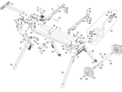 DEWALT Ersatzteile DW7440RS Typ: 1 QU