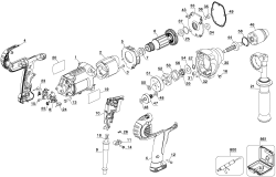 DEWALT Ersatzteile DWD215G Typ: 1 QU
