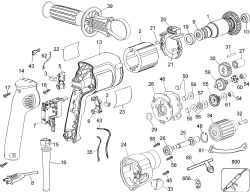 DEWALT Ersatzteile BOHRER DW245 Typ: 2 QU
