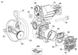 DEWALT Ersatzteile KOMPRESSOR D55146 Typ: 3 QU