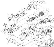 DEWALT Ersatzteile DW364 Typ: 6 QU