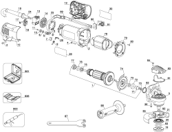DEWALT Ersatzteile D28134KD Typ: 3 QS