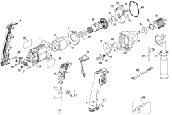 DEWALT Ersatzteile DWD220 Typ: 1 QU