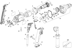 DEWALT Ersatzteile DWD221 Typ: 1 QS