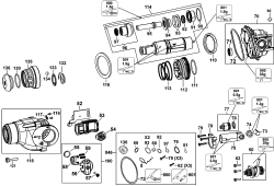 DEWALT Ersatzteile DREHHAMMER D25113K Typ: 2 QU