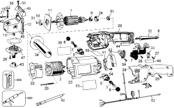 DEWALT Ersatzteile POLIERER DW849 Typ: 3 QU