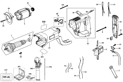 DEWALT Ersatzteile DREHHAMMER D25213K Typ: 10 QU