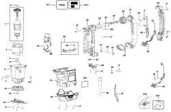 DEWALT Ersatzteile DREHHAMMER D25762K Typ: 1 QU