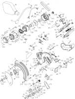 DEWALT Ersatzteile GEHRUNGSSÄGE DW716EXPS Typ: 2 QS