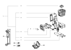 DEWALT Ersatzteile LASER DCE089D1G18 Typ: 1 QW