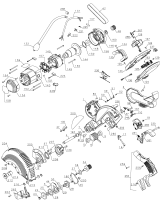 DEWALT Ersatzteile GEHRUNGSSÄGE DW717XPS Typ: 3 QS