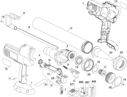 DEWALT Ersatzteile DC547B Typ: 2 QU