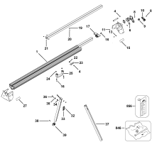 DEWALT Ersatzteile BEINSTÄNDER DWX724 Typ: 1 QU