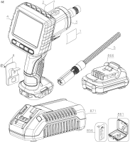 DEWALT Ersatzteile DCT411S1 Typ: 1 QU