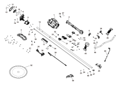 DEWALT Ersatzteile BÜRSTENSCHNEIDER DCBS681B Typ: 1 QU