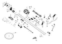 DEWALT Ersatzteile RASENTRIMMER DCST981B Typ: 1 QU