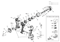 DEWALT Ersatzteile SCHLAGSCHRAUBER DCF870E1 Typ: 1 QU