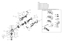 DEWALT Ersatzteile WINKELSCHLEIFER DCG418SHDX2 Typ: 1 QW