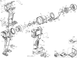 DEWALT Ersatzteile DCF895B Typ: 1 QU