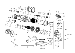 DEWALT Ersatzteile KLEINER WINKELSCHLEIFER DWE4056 Typ: 5 QS